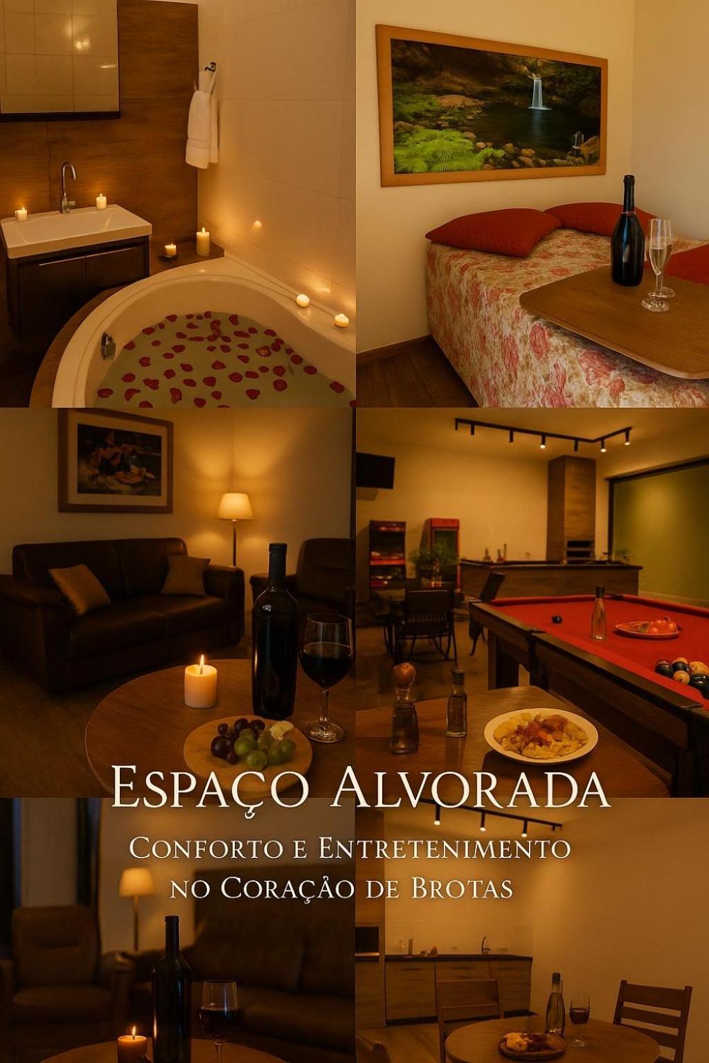 Espaco Alvorada ,Agendamento Das Atividades, Cafe Da Manha ,Banheira E Piscina No Centro Brotas Eksteriør bilde